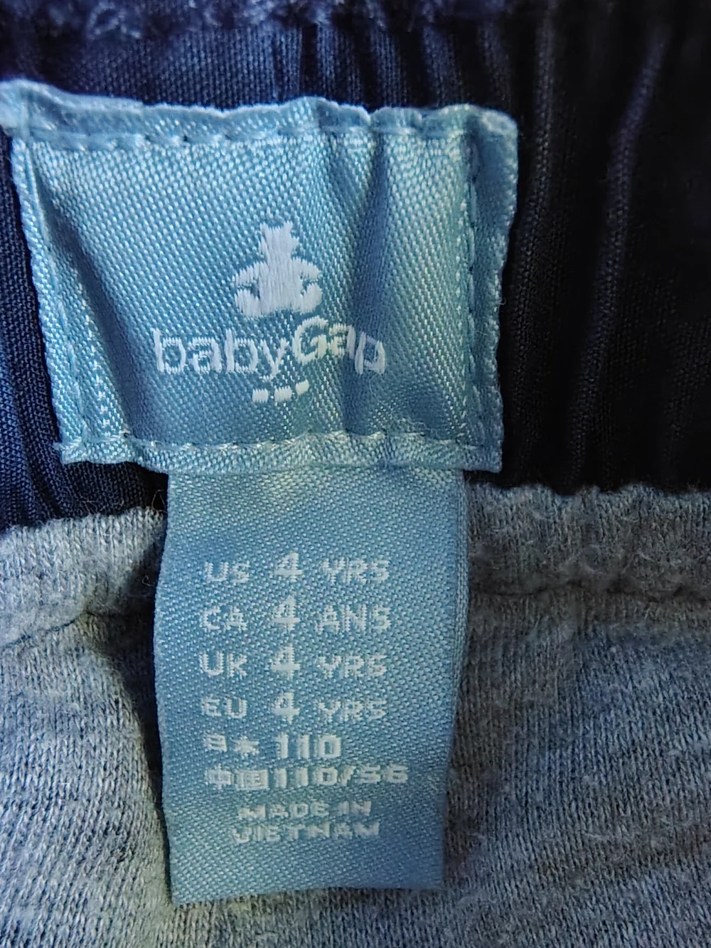 Boys Size 4 / 4T Pants Lot (3 Pairs) - Gap, Garanimals, Pro Player - Play Wear